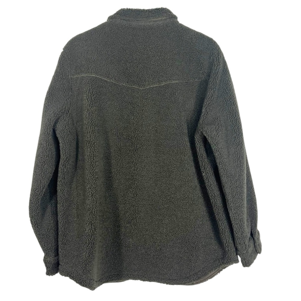 Halara Collared Snap Down Chest Pocket Sherpa Jac… - image 7